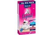 Katte - Vitakraft - Liquid Snack Multipack with Liver Sausage and Salmon MSC for cats 16x15gr (58000) - 58000