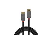 Skærmkabel - Lindy Anthra DisplayPort 1.4 Cable - 3m - 36483