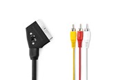 Skærmkabel - Nedis CVGL31130BK20 SCART cable - CVGL31130BK20