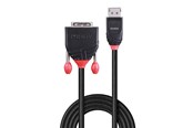 Skærmkabel - Lindy DisplayPort to DVI-D Cable - 1m - 41490