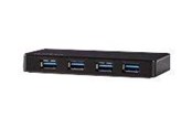USB hub - Nedis UHUBU3420BK - hub - 4 ports USB hub - USB 3.2 - 4 ports - Sort - UHUBU3420BK