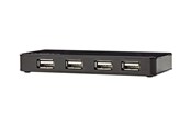 USB hub - Nedis UHUBU2730BK - hub - 7 ports USB hub - 7 ports - Sort - UHUBU2730BK