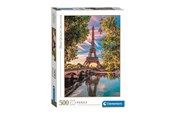 Puslespil - Clementoni Along The Seine (500) - 35524