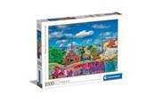 Puslespil - Clementoni Jigsaw Puzzle Park Guell Barcelona ​​1000 pcs. Floor - 39744