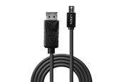 Skærmkabel - Lindy Mini DisplayPort to DisplayPort - 2m - 41646