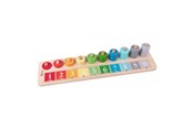 Babylegetøj - Classic World Wooden Stacking Counter 66 pcs. - 54556