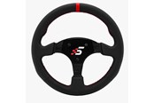 Spil tilbehør - Simagic Rounded Wheel without HUB - Leather - 330mm - P-330R(Leather)