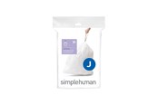 Rengøring - Simplehuman Kode J skræddersyede affaldsposer, pakke med 20, hvid - CW0169