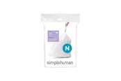 Rengøring - Simplehuman Kode N skræddersyede affaldsposer, pakke med 20, hvid - CW0174