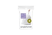 Rengøring - Simplehuman Kode R skræddersyede affaldsposer, pakke med 20, hvid - CW0201