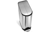 Affaldssortering - Simplehuman 45L sommerfugle pedalspand, børstet rustfrit stål - CW1897