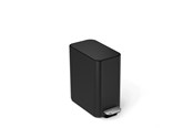 Affaldssortering - Simplehuman 5L slank pedalspand, sort rustfrit stål - CW2101