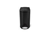 Affaldssortering - Simplehuman 10L sommerfugle pedalspand, sort - CW2104