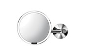 Makeupspejl - Simplehuman fastmonteret vægmonteret sensor spejl, poleret - ST3016