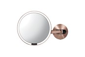 Makeupspejl - Simplehuman fastmonteret vægmonteret sensor spejl, rosenguld - ST3021