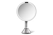 Makeupspejl - Simplehuman Sensor spejl med touch-kontrol lysstyrke og dobbelt lysindstilling, børstet - ST3052