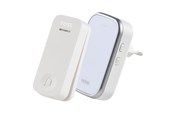 El-apparater - Foss Europe TREND Dørklokke BLUU1 NOVUS, Plug in, Hvid - 102062