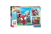 Puslespil - Clementoni Jigsaw Puzzle Super Color Square Marvel Spidey and His Friends 3x48pcs. Floor - 25294