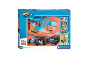 Puslespil - Clementoni Jigsaw Puzzle Super Color Hot Wheels 104pcs. Floor - 25776