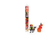 Konstruktionslegetøj - Plus-Plus Firefighter Tube 100 pcs - 4294