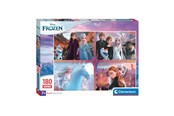 Puslespil - Clementoni Jigsaw Puzzle Super Color Disney Frozen 180pcs. Floor - 29786