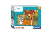 Puslespil - Clementoni Block Puzzle Disney Classic 12 pcs. Blok - 41196