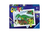 Kreativt Legetøj - Ravensburger CreArt Painting by Numbers - Wandering Dinosaur - 235612
