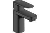 Blandingsbatterier og armaturer - Hansgrohe Vernis Blend 1-grebs håndvaskarmatur 70 med løft-op bundventil, Mat sort - 71550670