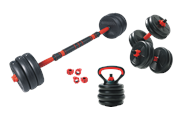 Sport & Fitness - ASG Justerbar Vægtsæt 20 kg - ASG2020IONE SIZE