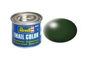 Kreativt Legetøj - Revell Enamel Paint # 363 - Dark Green Silk Matt - 32363