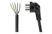 Strømkabel (intern) - Nedis - power cable - 5 pin Perilex to bare wire - 1.5 m - STPC110PBK15