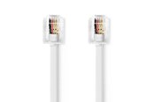 Telefonkabel - Nedis TCGL90200WT20 telephone cable - TCGL90200WT20