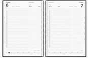 Calendar - Mayland Timekalender rød PP-plast 2026 - 16218010