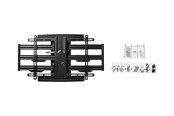 Vægbeslag, AV-Beslag & AV-Møbler - Nedis TVWM6551BK bracket - full-motion - for TV - black - Max 70 kg - recommended for 80" - TVWM6551BK