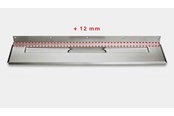 Afløb - Unidrain Afløbsarmatur 1004, 1200 mm, Bagflange – Ekstra dyb + 12 mm - 1004.1203