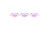 Smart Home - Philips Hue Slim indbygningsspot 90 mm (Hvid) - White and color ambiance - 929003712102