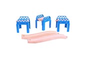 Trælegetøj - Bigjigs Wooden Rail - Bridge Parts 3 pcs. - BJT056