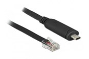Netværksadapter (netkort, printserver mv.) - DeLOCK Serial Adapter - USB-C - RS-232 x 1 - 63912