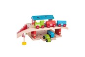 Trælegetøj - Bigjigs Wooden Rails Above Ground Train Station 5 pcs - BJT237