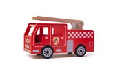 Trælegetøj - Bigjigs Wooden Fire Truck - JT131