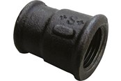 Gevindfittings - +GF+ formmuffe sort 1 - 3/8'' muffe-muffe - 770240123