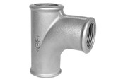 Gevindfittings - +GF+ strømtee 90° galvaniseret 2'' - 770131209