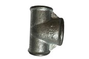 Gevindfittings - +GF+ tee 90° galvaniseret reduceret 1 1/4-1 1/2-1 1/4'' - 770130261