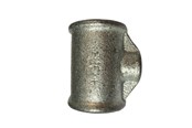 Gevindfittings - +GF+ tee 90° galvaniseret reduceret 3-1/2'' - 770129224
