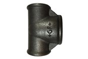 Gevindfittings - +GF+ tee 90° sort reduceret 1 1/2-2-1 1/2'' - 770130179