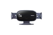 Mobil - Adaptere & Opladere - Baseus LightChaser car holder with induction charger (black) - C40355901111-00