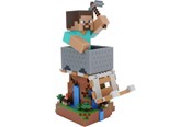 Mobil - Andet Tilbehør - Cable Guys MINECRAFT STEVE R.E.S.T - CGCRMC400728