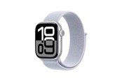 Smartwatch & Sportsur - Apple Watch Series 10 GPS + Cellular 42mm - Silver Aluminium Case with Blue Cloud Sport Loop - MWX53QN/A