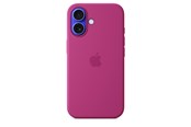 Mobil - Covers & Cases - Apple iPhone 16 Silicone Case with MagSafe - Fuchsia - MYY53ZM/A
