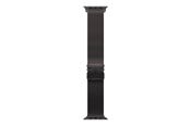 Smartwatch - Tilbehør - Apple 49mm Black Titanium Milanese Loop - Small - MXKF3ZM/A